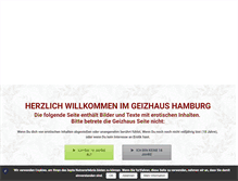 Tablet Screenshot of geizhaus.com